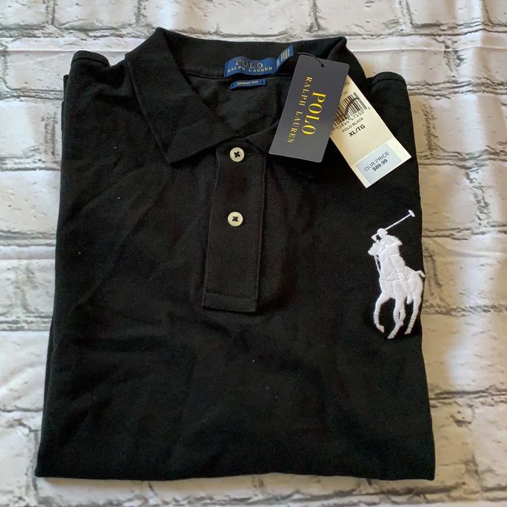 POLO RALPH LAUREN Skinny Fit Polo Shirt NWT